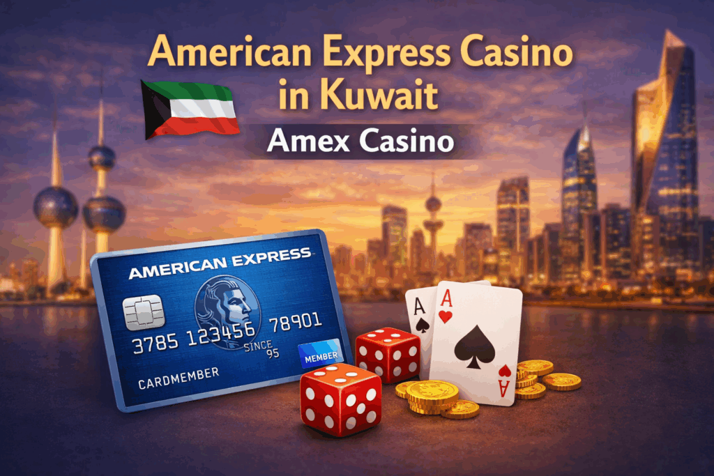 How to deposit and withdraw on american express casinos in kuwait using amex payment method.