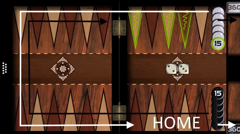 Table 31 Online Game in Kuwait – Where to Play “Locked” Backgammon 31